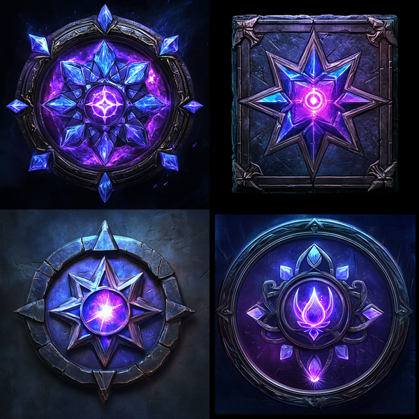 魔幻风格技能图标