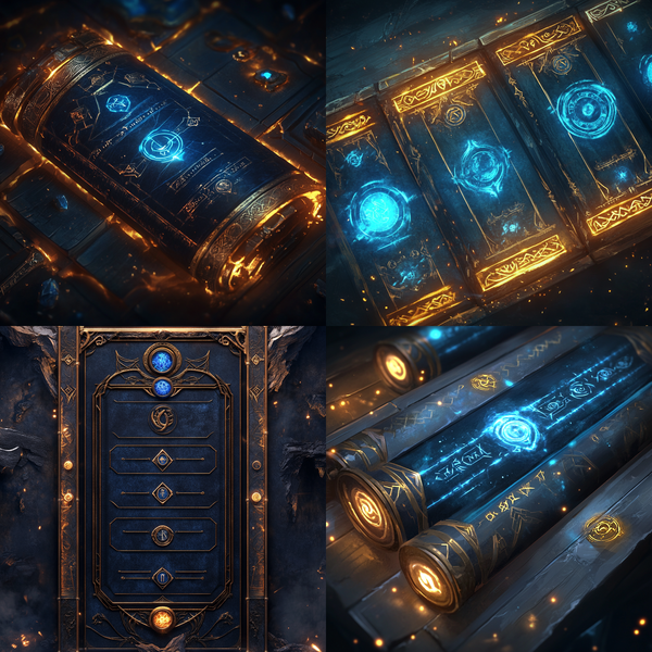 魔幻风格的游戏内HUD